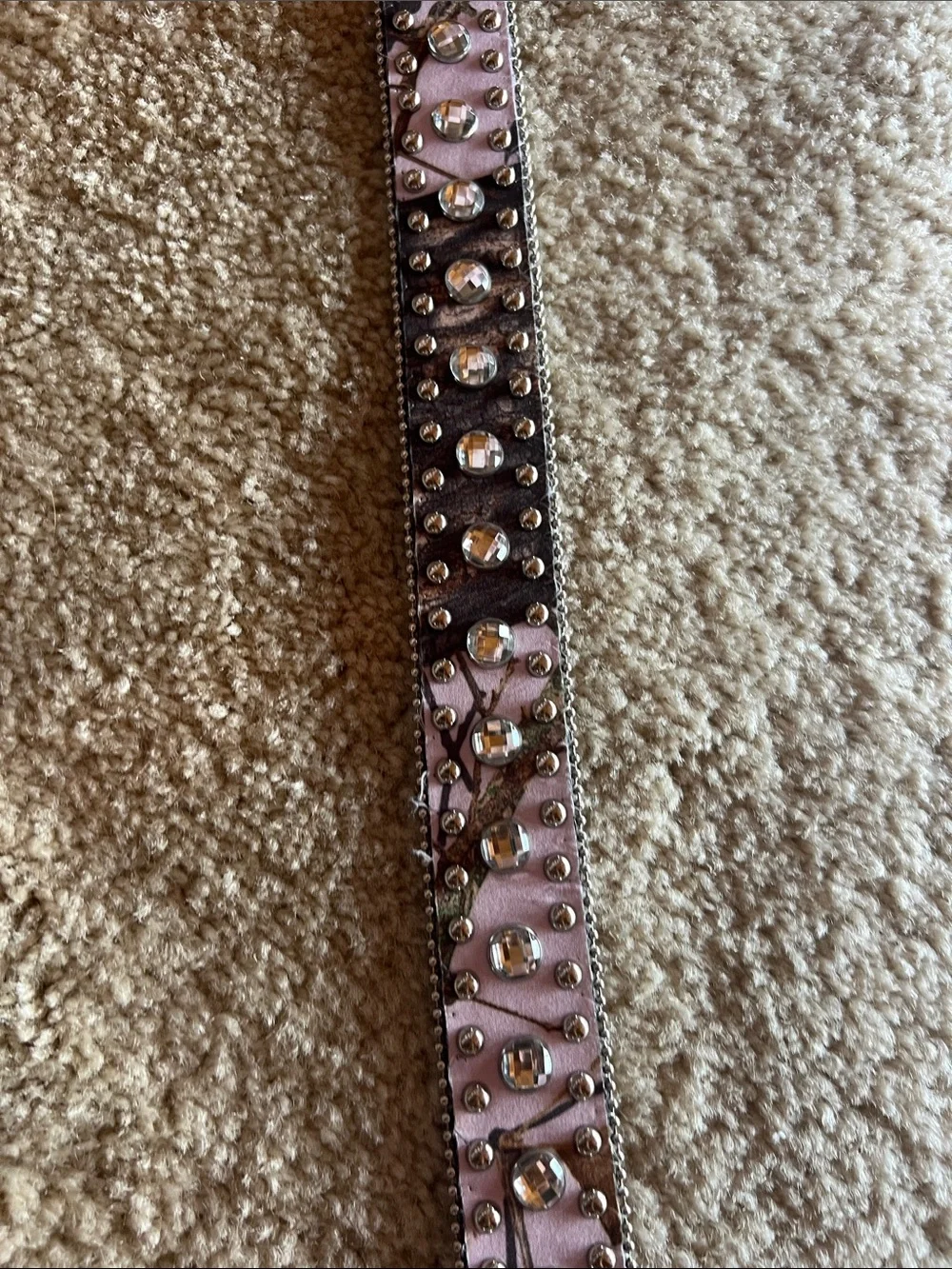 Blazin Roxx Pink Western Belt with Ornate Silver Buckle and Rhinestone Accents.